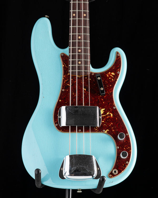 Fender Custom Shop '63 Precision Bass Journeyman Aged Daphne Blue