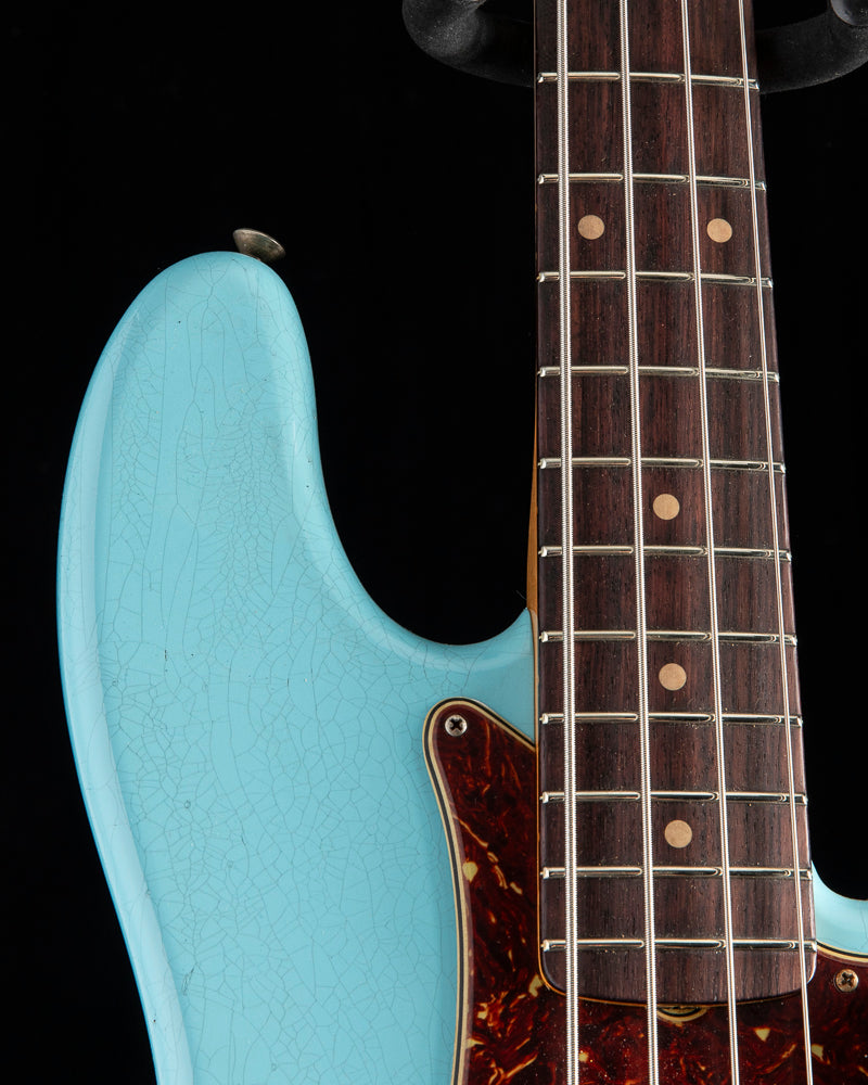 Fender Custom Shop '63 Precision Bass Journeyman Aged Daphne Blue