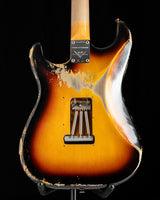 Used Fender Custom Shop 1963 Heavy Relic Stratocaster Aged 3 Tone Sunburst