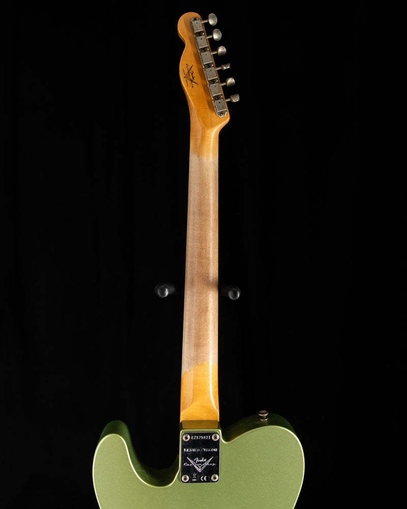 Fender Custom Shop Limited Edition 1964 HS Telecaster Relic Aged Sage Green Metallic