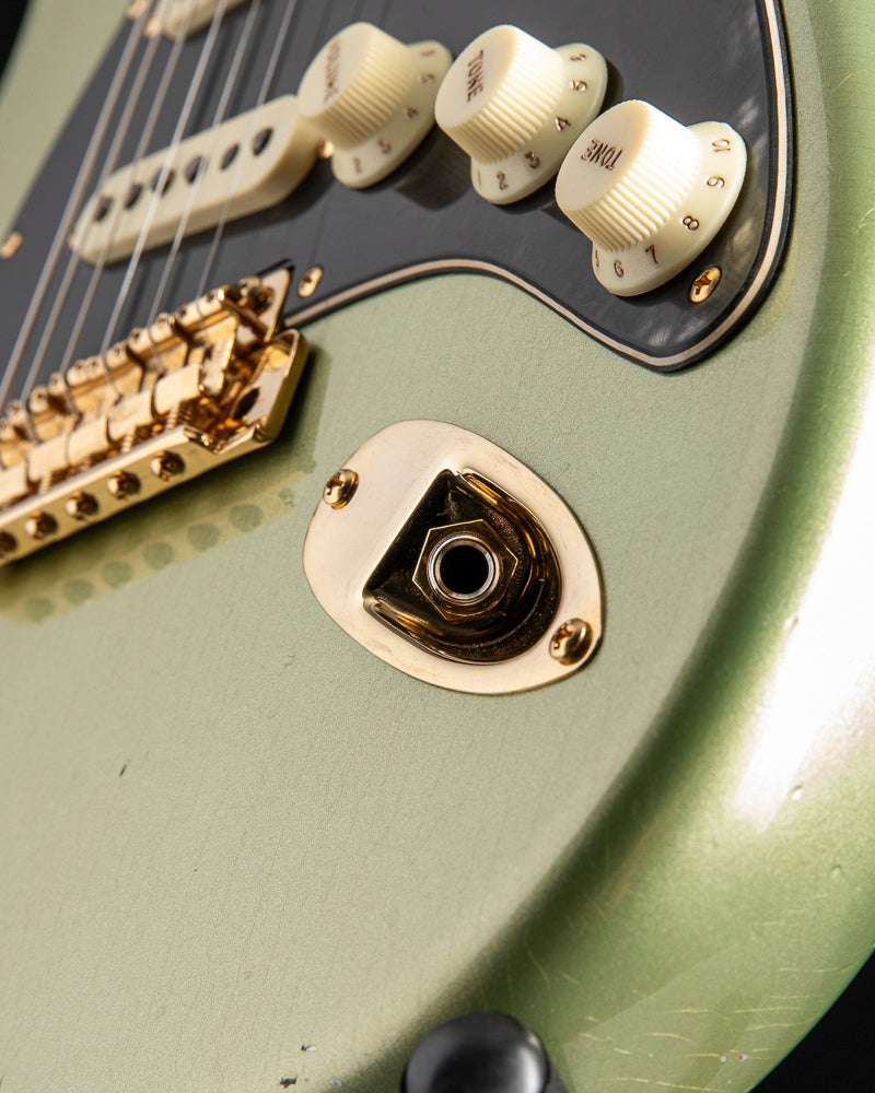 Fender Custom Shop '65 Dual Mag Stratocaster Journeyman/Closet Classic Aged Sage Green Metallic