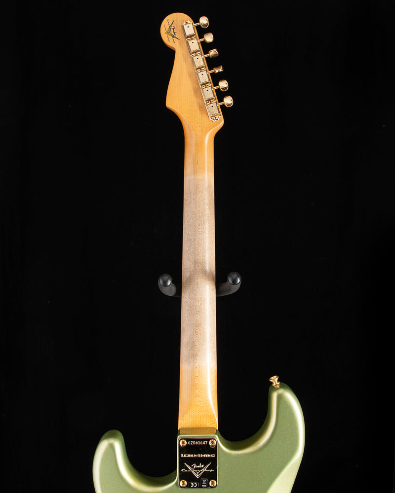 Fender Custom Shop '65 Dual Mag Stratocaster Journeyman/Closet Classic Aged Sage Green Metallic