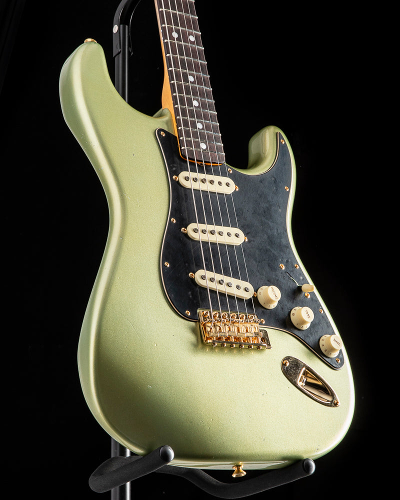 Fender Custom Shop '65 Dual Mag Stratocaster Journeyman/Closet Classic Aged Sage Green Metallic