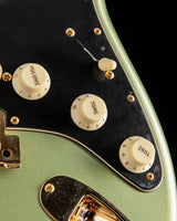 Fender Custom Shop '65 Dual Mag Stratocaster Journeyman/Closet Classic Aged Sage Green Metallic