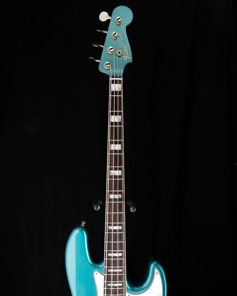 Fender Custom Shop Limited 1966 Jazz Bass Journeyman Relic Aged Ocean Turquoise