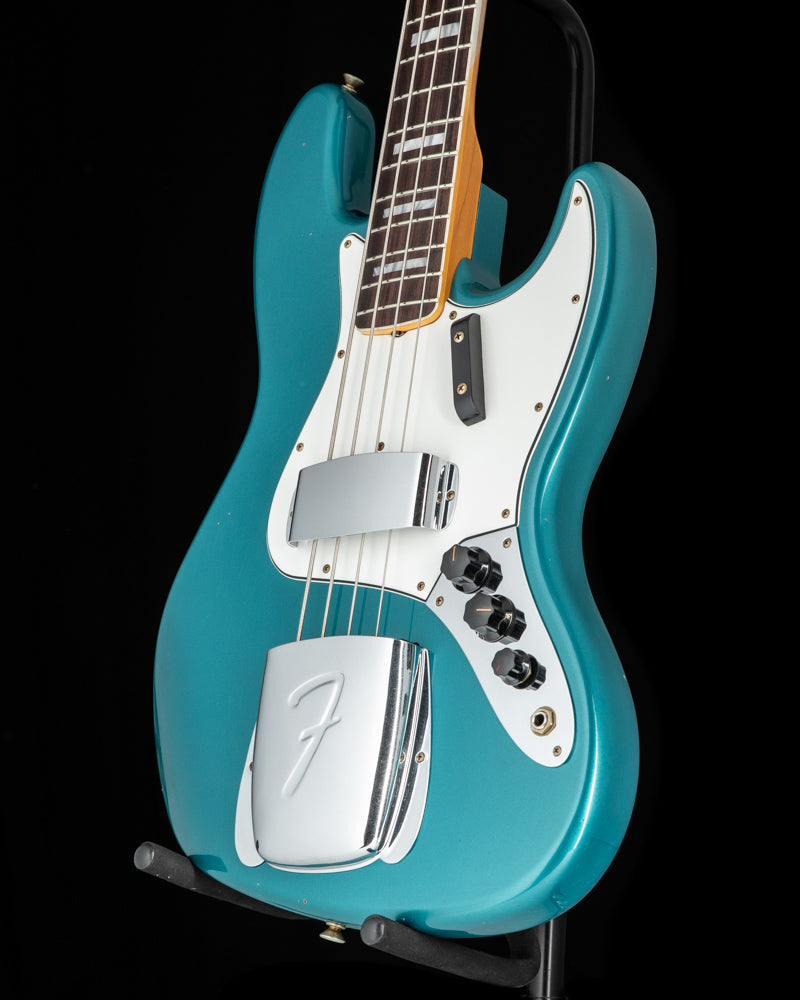 Fender Custom Shop Limited 1966 Jazz Bass Journeyman Relic Aged Ocean Turquoise