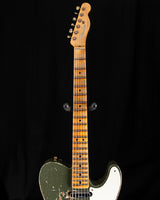 Fender Custom Shop Roasted Pine Double Esquire Super Heavy Relic Olive Green