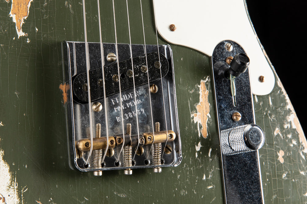 FenderCSDoubleEsquireOliveR138