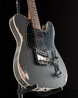 Fender Custom Shop Limited Edition HS Telecaster Custom Heavy Relic Aged Charcoal Frost Metallic