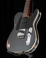 Fender Custom Shop Limited Edition HS Telecaster Custom Heavy Relic Aged Charcoal Frost Metallic