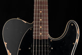 Fender Custom Shop Limited Edition HS Telecaster Custom Heavy Relic Aged Charcoal Frost Metallic