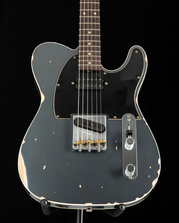 Fender Custom Shop Limited Edition HS Telecaster Custom Heavy Relic Aged Charcoal Frost Metallic