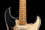 Fender Custom Shop 50’s Strat Heavy Relic Black over Violin Burst Masterbuilt Kyle McMillin