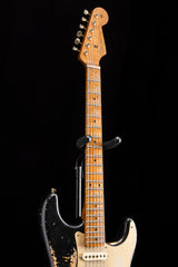 Fender Custom Shop 50’s Strat Heavy Relic Black over Violin Burst Masterbuilt Kyle McMillin