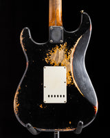 Fender Custom Shop 50’s Strat Heavy Relic Black over Violin Burst Masterbuilt Kyle McMillin