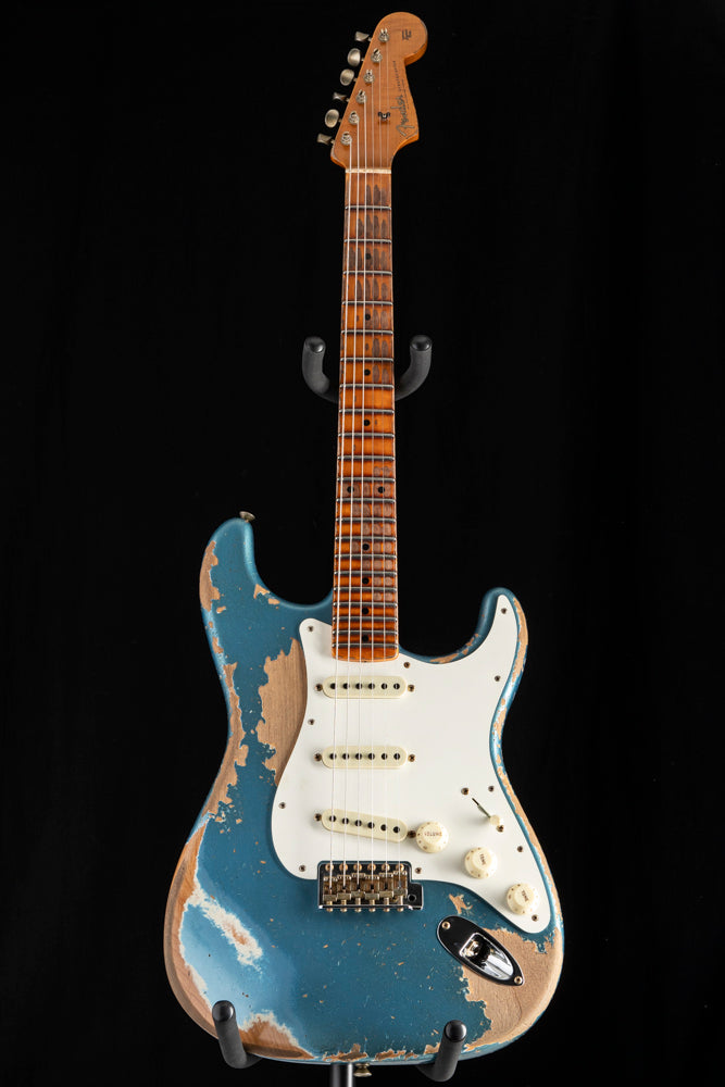 Fender Custom Shop Red Hot Stratocaster Super Heavy Relic Aged Lake Placid Blue