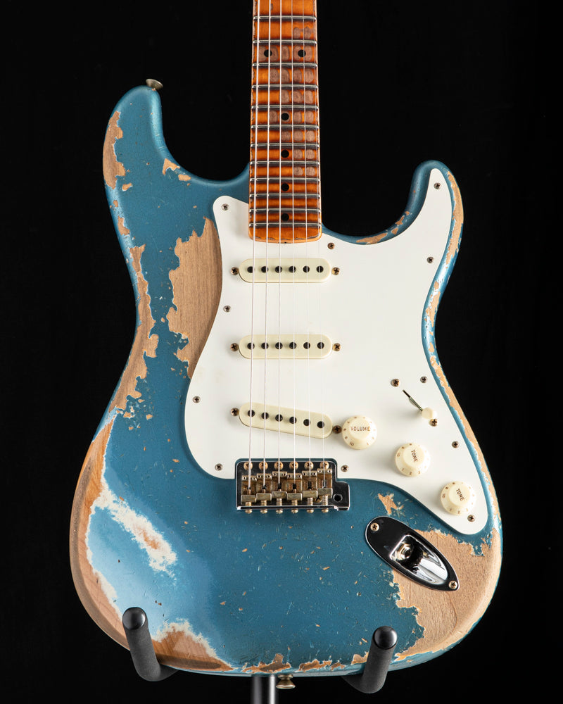 Fender Custom Shop Red Hot Stratocaster Super Heavy Relic Aged Lake Placid Blue