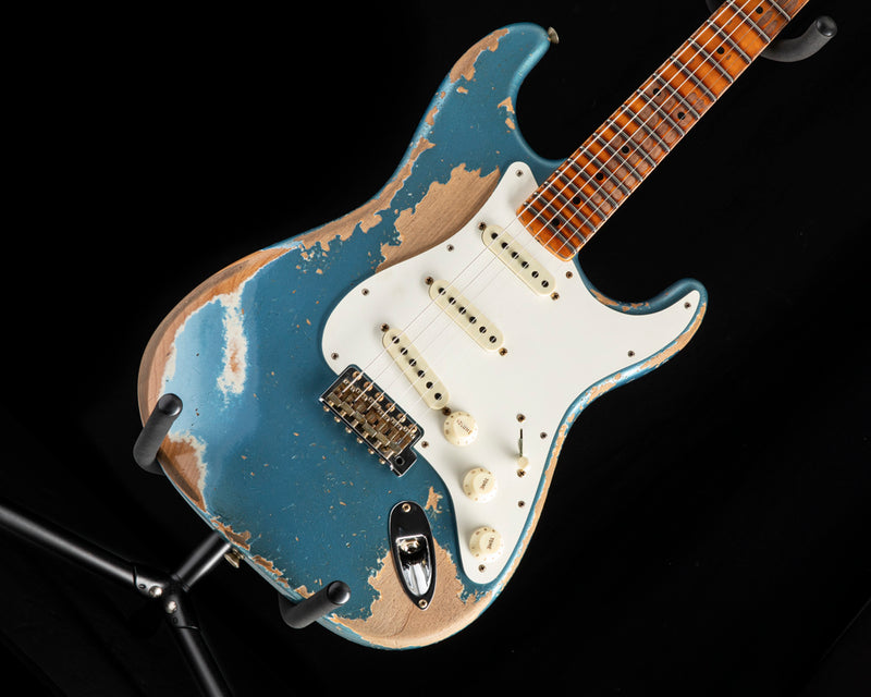 Fender Custom Shop Red Hot Stratocaster Super Heavy Relic Aged Lake Placid Blue