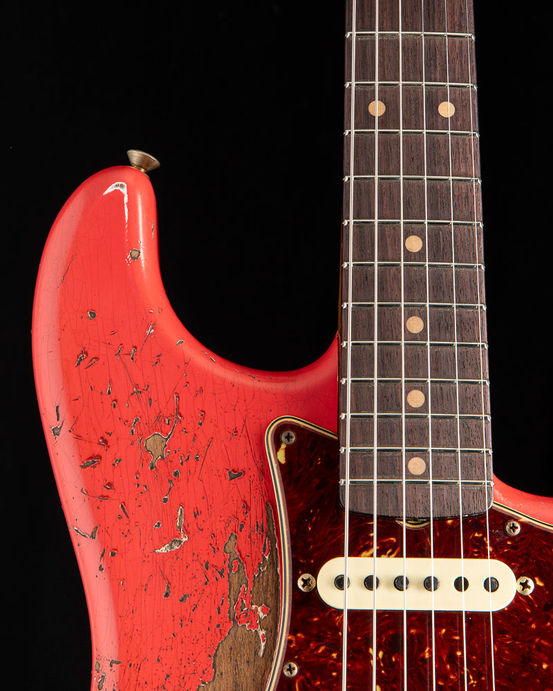 Fender Custom Shop Roasted 1960 Super Heavy Relic Stratocaster Aged Fiesta Red LTD