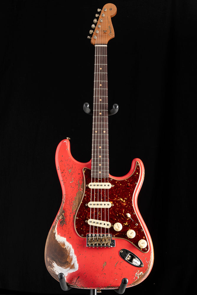 Fender Custom Shop Roasted 1960 Super Heavy Relic Stratocaster Aged Fiesta Red LTD