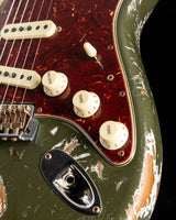 Fender Custom Shop Roasted '60 Stratocaster Super Heavy Relic Aged Olive Green