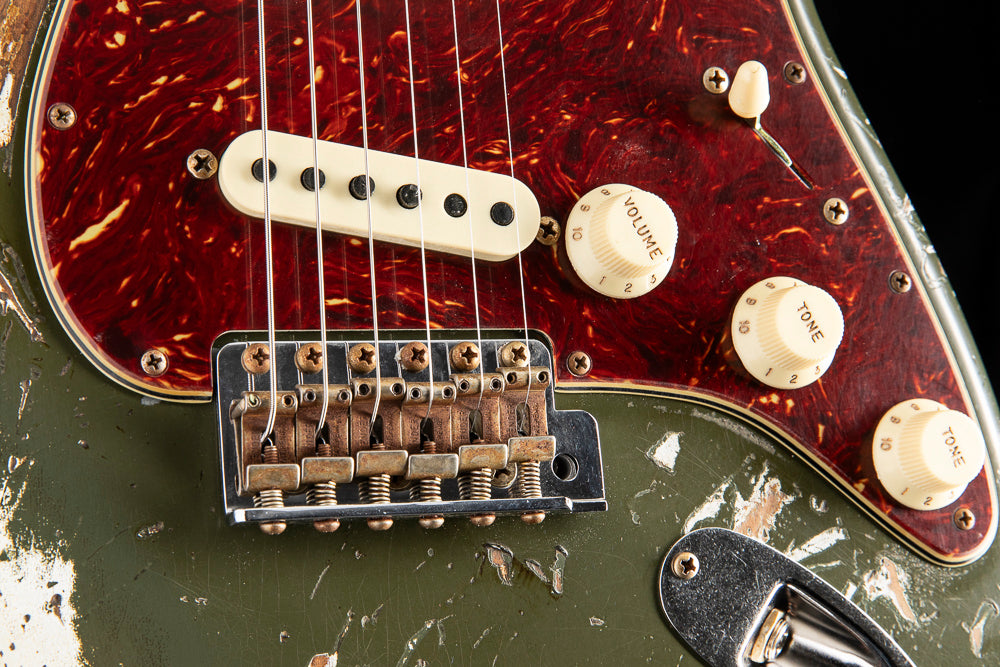 FenderCSRoasted60sStratOliveCZ