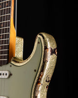 Fender Custom Shop '61 Strat Super Heavy Relic Gold Sparkle over 3-Color Sunburst