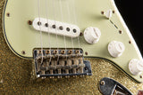 Fender Custom Shop '61 Strat Super Heavy Relic Gold Sparkle over 3-Color Sunburst