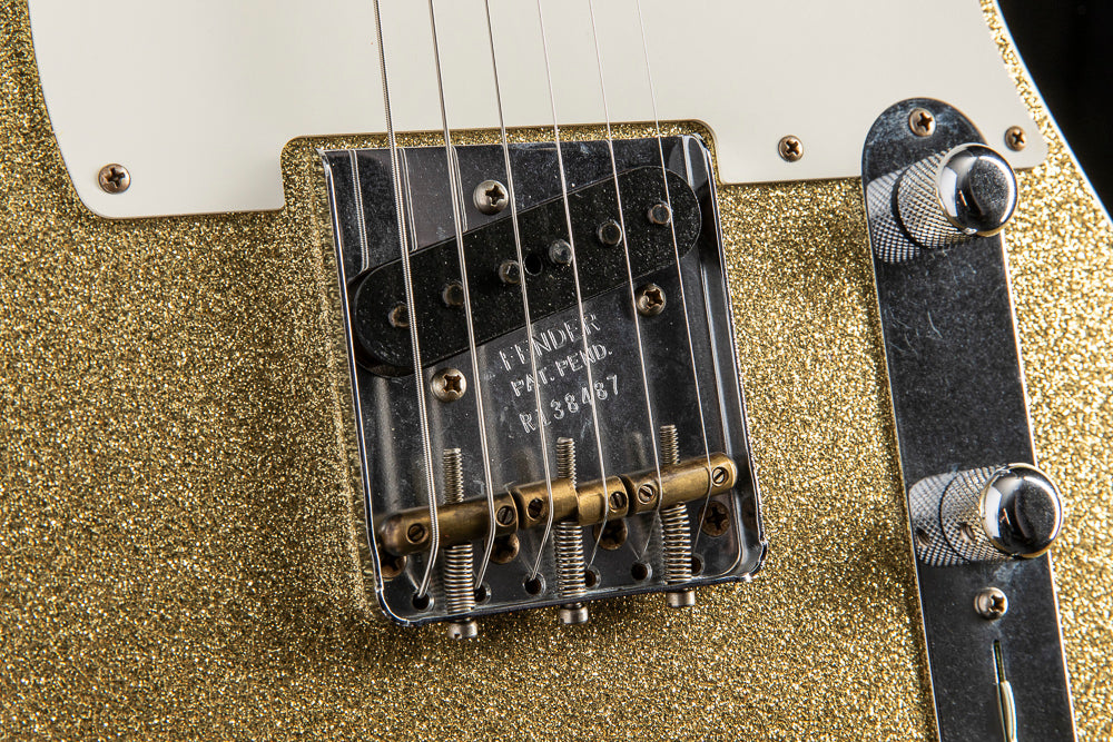 Fender Custom Shop Tomatillo Tele Relic Aged Gold Sparkle