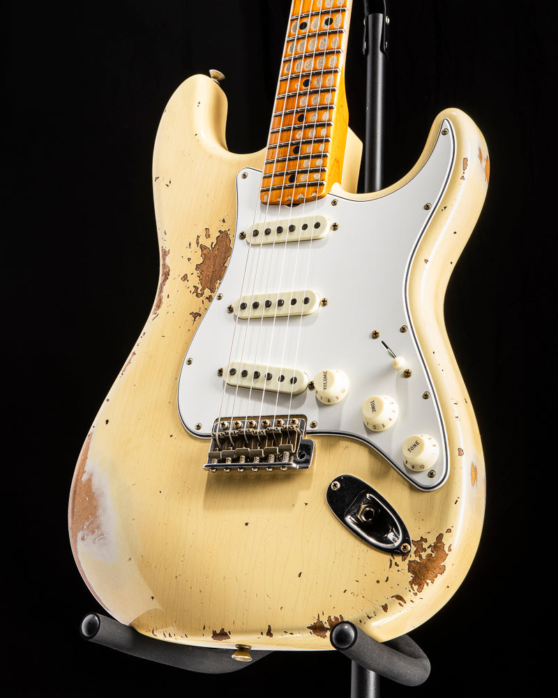 Fender Custom Shop 1969 Stratocaster Heavy Relic Aged Vintage White