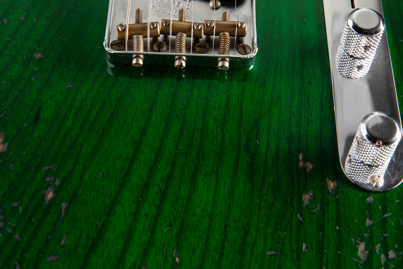 Fender Custom Shop Limited Edition 1951 HS Telecaster Super Heavy Relic Aged Emerald Green