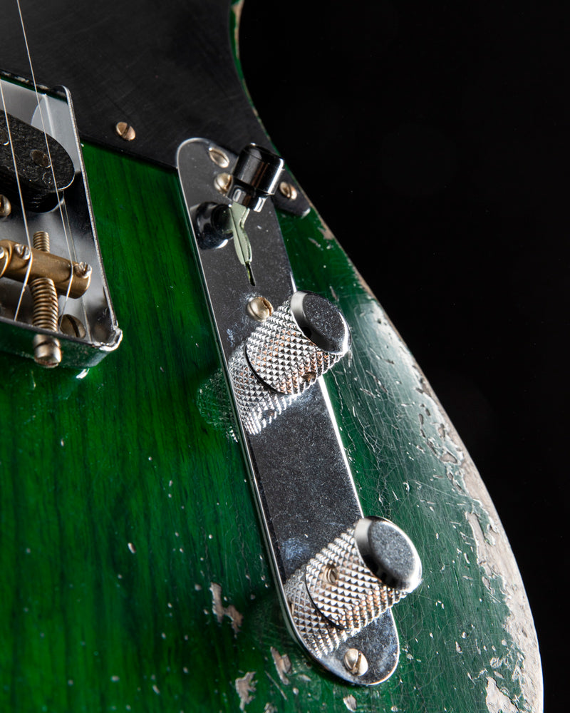 Fender Custom Shop Limited Edition 1951 HS Telecaster Super Heavy Relic Aged Emerald Green