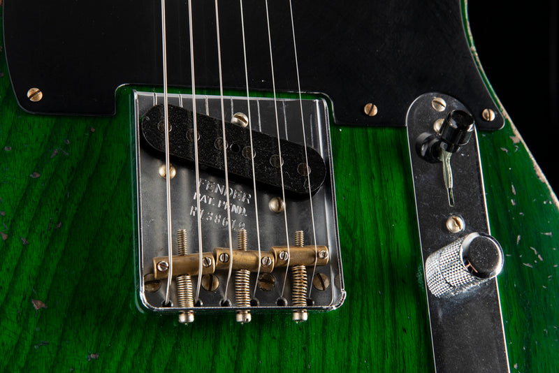 Fender Custom Shop Limited Edition 1951 HS Telecaster Super Heavy Relic Aged Emerald Green