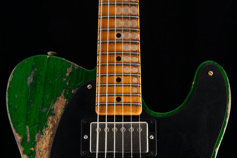 Fender Custom Shop Limited Edition 1951 HS Telecaster Super Heavy Relic Aged Emerald Green