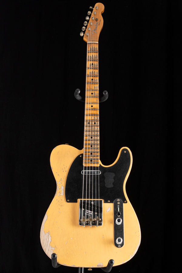 Fender Custom Shop '52 Telecaster Heavy Relic Aged Nocaster Blonde