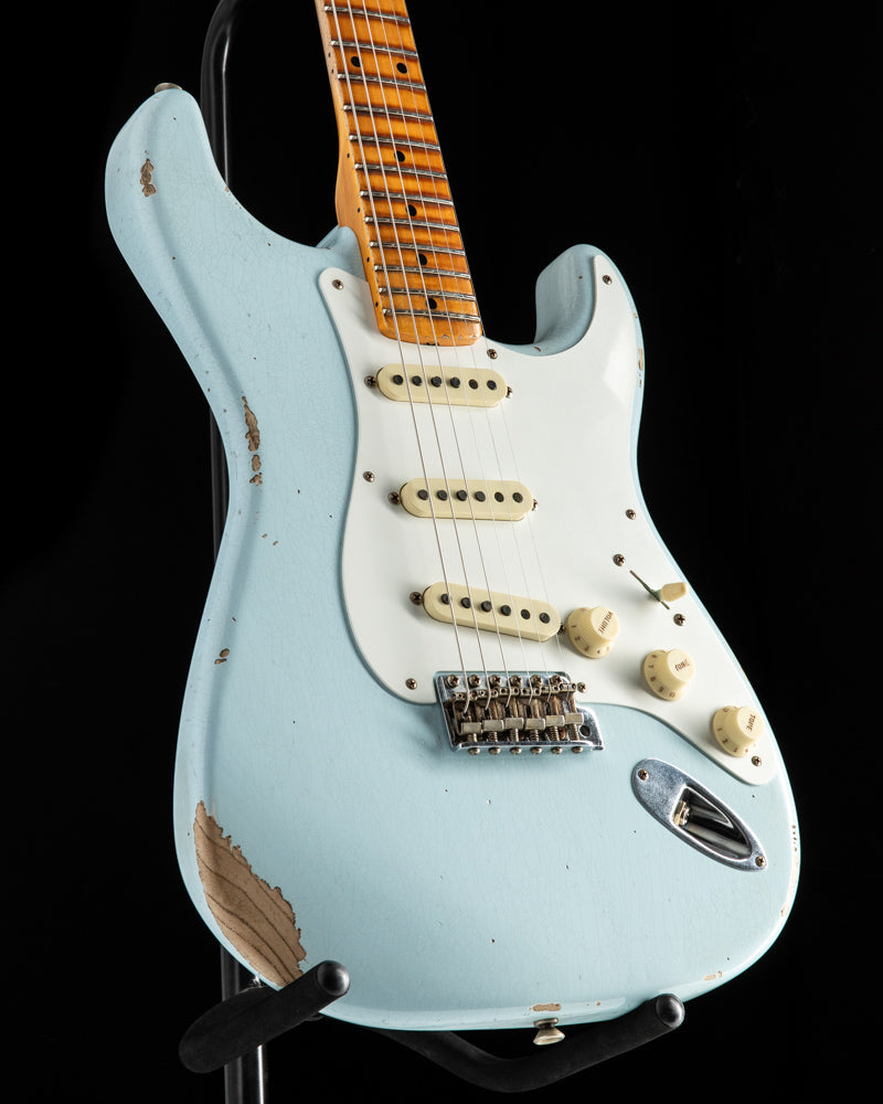 Fender Custom Shop Limited Edition '56 Stratocaster Relic Faded Sonic Blue