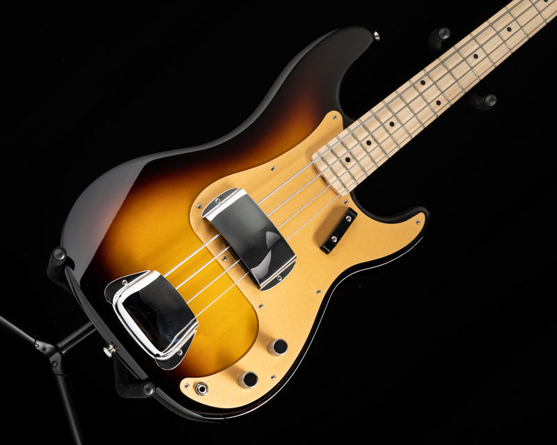 fender precision bass tobacco burst American Elite 2019 Chicago Music Exchange this bass delivers a massive tonal range Epiphone 2001 P-bass Electric Bass