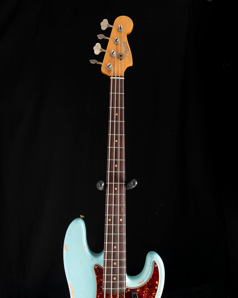 Fender Custom Shop '63 Precision Bass Relic Aged Daphne Blue