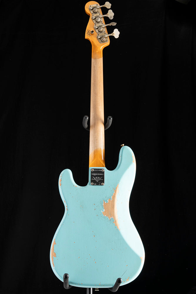 Fender Custom Shop '63 Precision Bass Relic Aged Daphne Blue