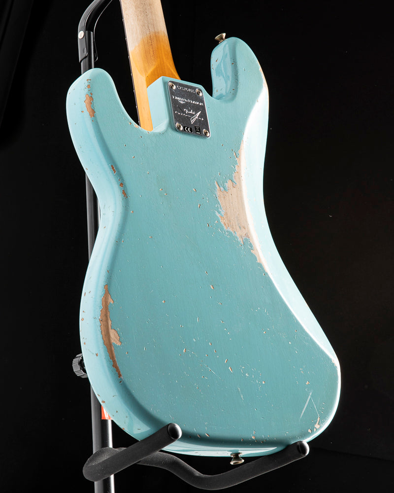 Fender Custom Shop '63 Precision Bass Relic Aged Daphne Blue