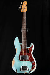 Fender Custom Shop '63 Precision Bass Relic Aged Daphne Blue