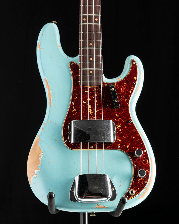 Fender Custom Shop '63 Precision Bass Relic Aged Daphne Blue