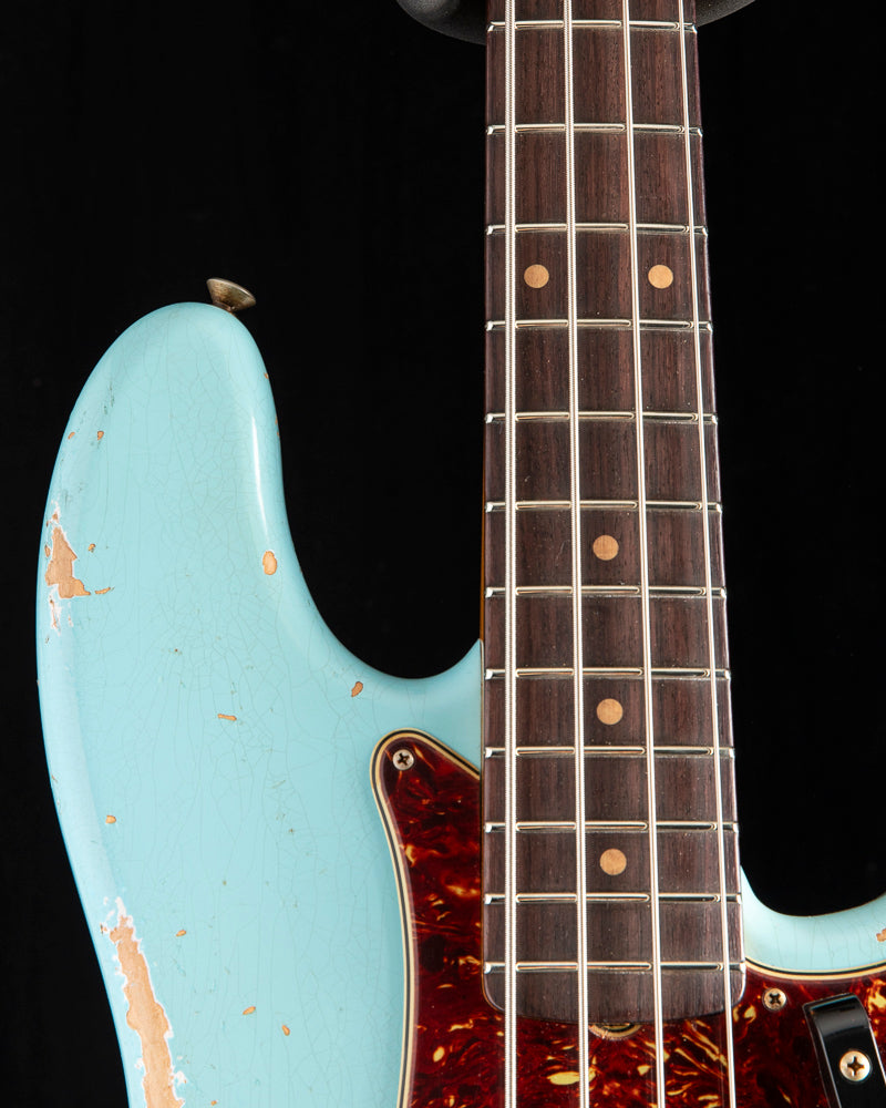 Fender Custom Shop '63 Precision Bass Relic Aged Daphne Blue