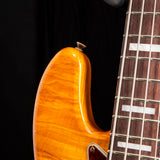 Fender Custom Shop Artisan Maple Burl Jazz Bass Relic Honey Burst