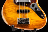 Fender Custom Shop Artisan Maple Burl Jazz Bass Relic Honey Burst