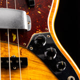 Fender Custom Shop Artisan Maple Burl Jazz Bass Relic Honey Burst