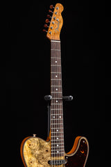 Fender Custom Shop Artisan Series Buckeye Burl Double Esquire Aged Natural