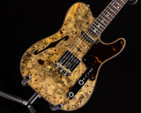 Fender Custom Shop Artisan Series Buckeye Burl Double Esquire Aged Natural