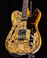 Fender Custom Shop Artisan Series Buckeye Burl Double Esquire Aged Natural
