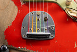 Fender Custom Shop Custom Jazzmaster Super Heavy Relic Super Aged Fiesta Red Masterbuilt Levi Perry